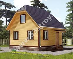 планировка дома 6 на 8 с печкой и мансардой Karkasnyj Dom S Mansardoj I Poluvalmoj Dom Plany Nebolshih Domov Karkasnyj Dom