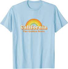 Huge vintage grunge t shirt collection! Retro California T Shirt Vintage 70s Rainbow Tee Design Amazon De Bekleidung
