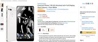 An unlocked phone is the key to getting service from an alternative carrier. Essential Phone Gets Another Price Cut In Us Now Going For 450 Gsmarena Com News