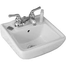 Check spelling or type a new query. Small Wall Mount Bathroom Sink 12 4 X11 White Amazon Com