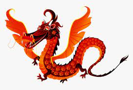 Chinese Dragon Cartoon Illustration Red Dragon Chinese Wings Hd Png Download Chinese Dragon Cartoon Illustration Red Dragon