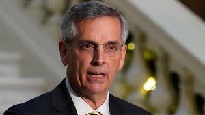 Georgia Lt. Gov. candidate Burt Jones, Trump's pick, campaigns