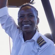 Kenya's first female balloonist