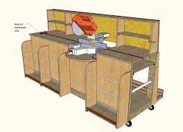 Combo Miter Saw Station Lumber Rack Mitre Saw Station Lumber Rack Lumber Storage