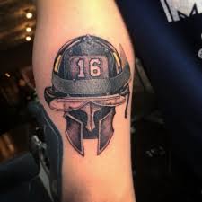 Firefighter Warrior Tattoo Fire Fighter Tattoos Firefighter Tattoo Tattoos
