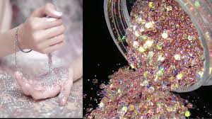 Once covered, shake your paper so the glitter falls onto your scrap paper. How To Make Glitter At Home Diy Glitter Sand Homemade Glitter Coloured Sand Substitute Glitter Youtube
