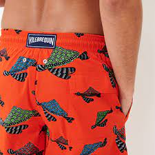 Men Long Stretch Swim Trunks Turtle Swim Site Vilebrequin Okih0f12