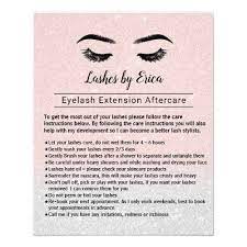Lashes Eyelash Extensions Aftercare Instruction Flyer Lashesextensions Eyelashextensions Eyelash Extensions Aftercare Eyelash Extensions Lashes