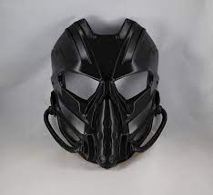 Mortal Kombat 11 Kabal Mask Etsy Leather Face Mask Mask Face Mask