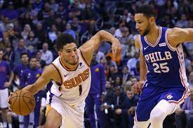 Devin booker and ben simmons have long been rivals on and off the court, which meant that the phoenix suns guard enjoyed scoring over simmons all the more on saturday night. Ben Simmons Trade Speculation Phoenix Suns Included In 76ers Chatter