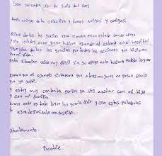 Beatriz Ha Escrito Esta Carta De Agradecimiento Para Aquellas Personas Que Mostraron Su Apoyo Ai Comunidad Lrm