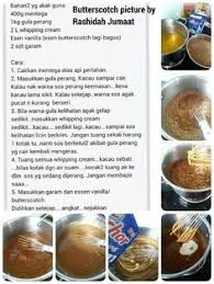 1 pek sos tomato kimball (1kg). Resepi Butterscotch Bread Pudding