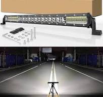 Amazon.com: 20 Inch White Led Light Bar Offroad Super Bright ...