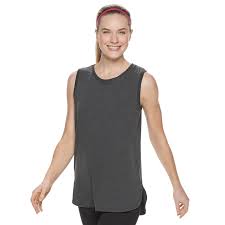 Petite Tek Gear Rib Trim Easy Tank In 2019 Athletic Tank