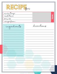 Recipe Collection Binder Printable Kit Recipe Book Templates Recipe Book Diy Recipe Cards Template