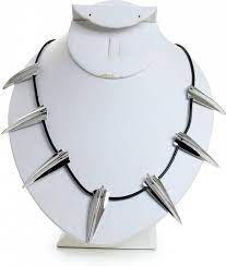 Product Details Black Panther King T Challa Replica Necklace Silver 23 In 2021 Black Panther King Claw Earrings Marvel Jewelry