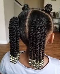 All her hair is gelled down to give it that straight slick look. 10 Holiday Hairstyles For Natural Hair Kids Your Kids Will Love Coils And Glory
