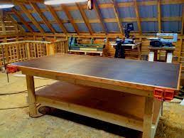 35 plus years in the building industry. John Builds Himself A Much Needed Shop Table For His Upstairs Woodshop Description From Article Wn Com I Sear Wood Shop Wood Crafting Tools Woodworking Store