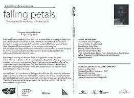 Maybe you would like to learn more about one of these? Falling Petals Postcard Back Design As The Sydney Theatre Flickr