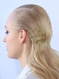 klammern erlaubt rihannas frisur aus bobby pins retro haar bobby pin frisuren haar styling