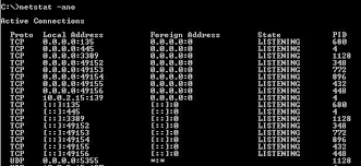 Use this switch with the netstat command to show statistics about your network connection. Netstat Die Wichtigsten Netstat Befehle Im Uberblick Ionos