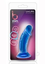 Buy B Yours Sweet N Small Blue 4 inches Dildo WSuction Cup Base | Jack and  Jill Adult