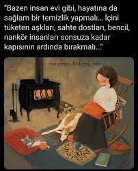 Temizlik yapınca insanın içi açılıyor.bana terapi gibi geliyor.ama bazen oluyor bütün evi alt üst edeyim ,her yeri temizleyeyim ilham geliyor.bazen de yediğim sofrayı kaldırmak zor geliyor. Facebook