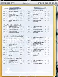 A vehicle inspection checklist is used to evaluate a vehicle's working condition. Company Uses Ipad To Perform Vehicle Safety Inspection Form Connections