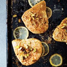 Arrange potatoes on half of a greased sheet pan. 5 Ways To Cook Perfect Tuna Steaks Hy Vee