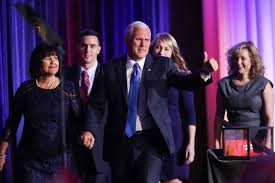 (the son of henry harold harry pence and. Who Are Mike Pence S Kids Meet Vice President S Children Michael Charlotte And Audrey