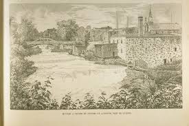 Moulin Reid A Loretteville Wendake Vintage World Maps Village World