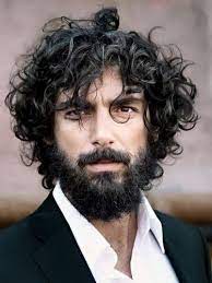 Pin By Housse On Hair Long Hair Styles Men Curly Hair Men Beard Styles For Men