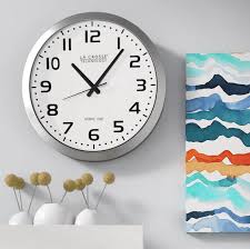 This square wall clock is one sure way to give your bare walls the kind of rustic charm that's right at home in a good size face so reading time is not an issue. The 8 Best Wall Clocks