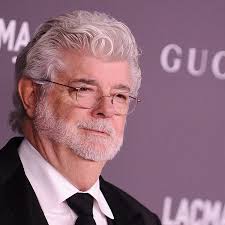 Star Wars creator George Lucas snapped dining in Holywood restaurant