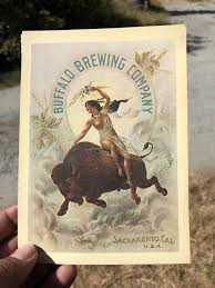 Buffalo Brewing Co Sacramento 1910 Post Card Brewing Co Brewing Sacramento