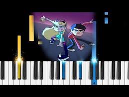 Star Vs The Forces Of Evil Theme Intro Ending Theme Piano Tutorial Youtube Piano Tutorial Force Of Evil Piano