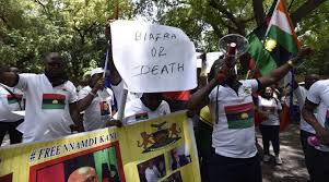 Nnamdi kanu orders shutdown of abuja, lagos, others. On Heroes Day Biafran Community Holds Protest In Delhi Seeking Freedom From Nigeria India News The Indian Express