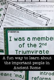 Ancient Rome Important Romans Scavenger Hunt With And Without Qr Codes Ancient Rome High School Activities Teaching History