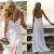 Beach Open Back Wedding Dresses