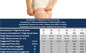 If you don't want to share, here's what the stats say. Amazon Com Bandelettes Patented Trademarked Original Elastic Anti Chafing Thigh Bands Peony Clothing