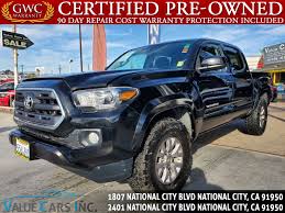 City glass & upholstery, which began mostly as an auto glass and upholstery firm has expanded from autos, boats, and rvs to almost every field in home and… Used 2016 Toyota Tacoma Sr5 Pickup 4d 5 Ft In National City