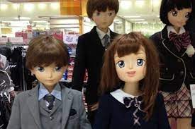 目がデカすぎないか 最近の子供のマネキンが アニメ顔 すぎると話題に 顔 子供 マネキン
