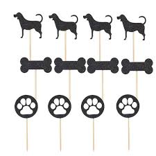 It was my first time ordering and i will definitely be returning. 12pcs Shining Decor Footprint Bone Cute Dog Cake Topper Cake Picks For Birthday Gathering Kid Party Buy At A Low Prices On Joom E Commerce Platform