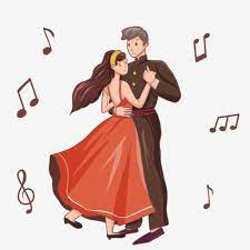 Hand Painted Couple Dance Dance Dancing Note Illustration Fashion Dance Png Transparent Clipart Image And Psd File For Free Download Couple Dancing Cute Couple Dancing Dancing Clipart
