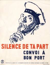Silence De Ta Part Convoi A Bon Port Propaganda Posters War Loose Lips Sink Ships