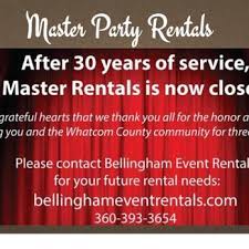 Maybe you would like to learn more about one of these? Master Rentals Party Equipment Rentals 2219 James St Bellingham Wa Phone Number Yelp