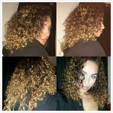 Curly Natural Hair Mixed Race Curls Golden Balayage Ombre Mid Length Medium Curls Curly Hair Styles Naturally Natural Hair Styles Balayage Hair Purple