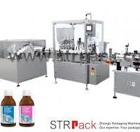 Automatic Oral Liquid Syrup Filling And Capping Machine ...