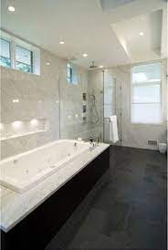 Montauk Black Slate Design Ideas Pictures Remodel And Decor Small Bathroom Renovations Bathrooms Remodel Black Slate Floor
