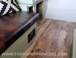 Flooring is an essential part of any camper makeover. Rockwood Pop Up Camper Installing New Flooring The Pop Up Princess